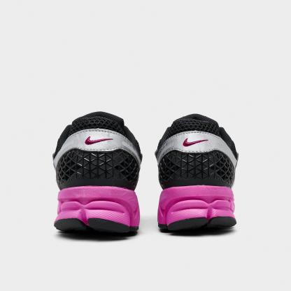 Women's Nithtke Zoom Vomero 5 Casual Shoes - Part 1 - Off Noir/Fire Pink/Photon Dust/Metallic Silver - Back view