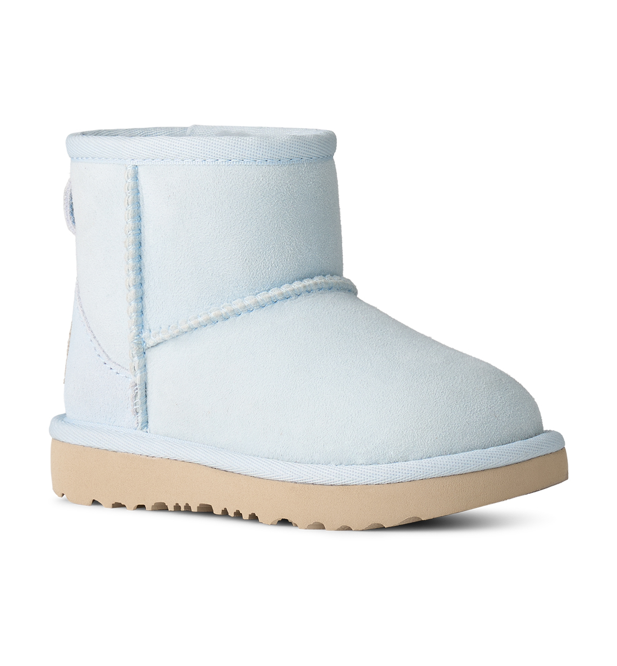 UGG® Toddler Kids Classic Mini II Round Toe Booties - Sky Blue