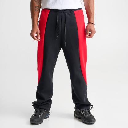 Men's Nithtke Tech Fleece Pro Open Hem Pants - Black/University Red