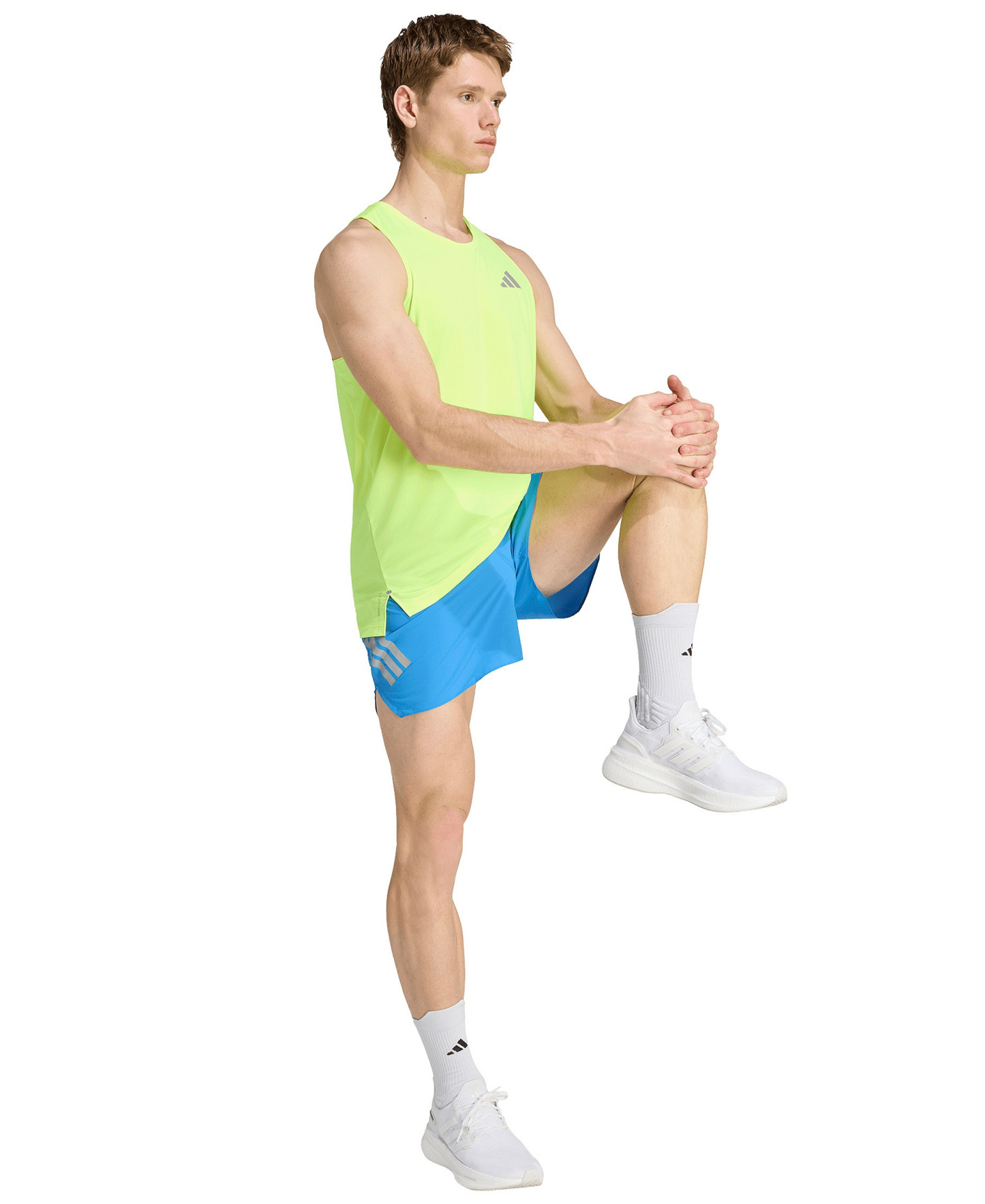 adidas Men's Running Climacool Iconic Tank Top - Solar Yellow