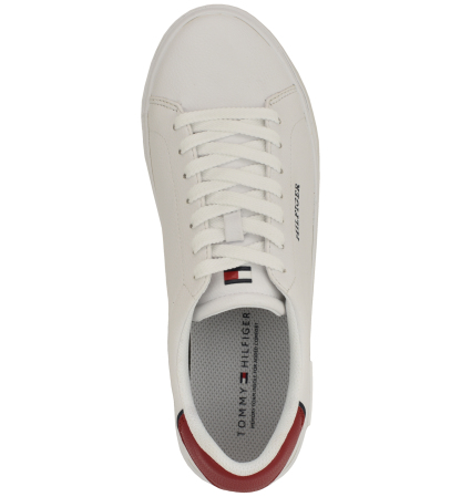 Tommy Hilfiger Men's Rawly Fashion Athletic Sneakers - White/Red