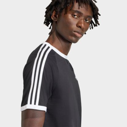 Men's adidas Originals adicolor 3-Stripes T-Shirt - Black