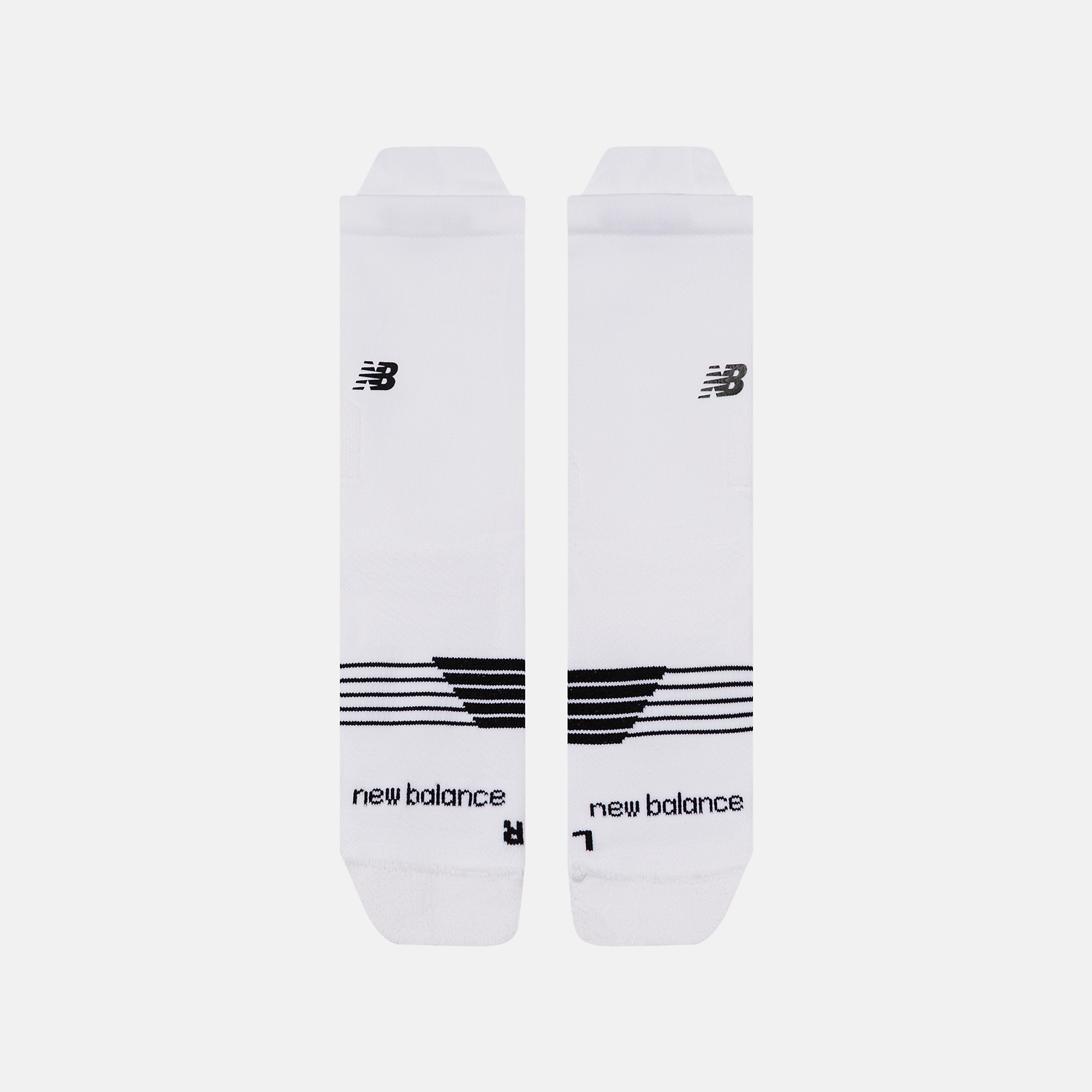 New Balance Pro Basketball Speed Crew Sock 1 Pair, LAS15302WT