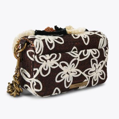 Kurt Geiger London Mini Pimlico Flower Bag - Brown - view 4