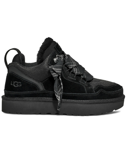 UGG® Women's Lowmel Lace-Up Sneaker Booties - Black