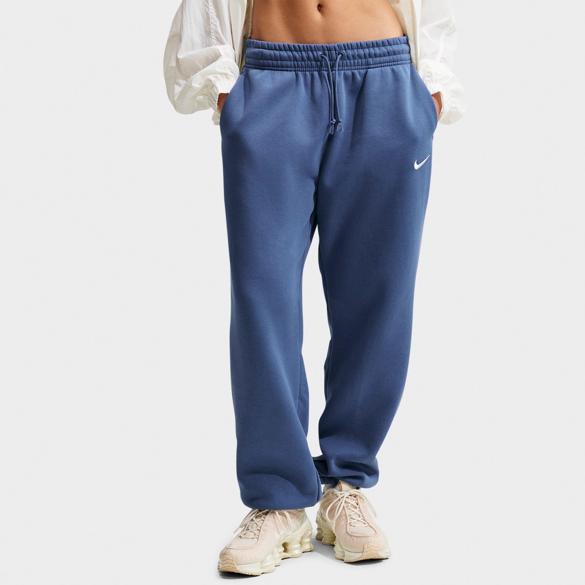 Women's Nithtke Sportswear Phoenix Fleece Oversized High-Waisted Jogger Pants - Mystic Navy/Sail