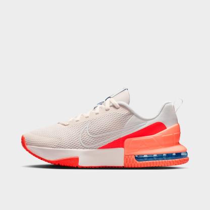 Men's Nithtke Air Max Alpha Trainer 6 Training Shoes - Part 2 - Phantom/Orange Pulse/Summit White/White - Left shoe facing left. Outside of the shoe.