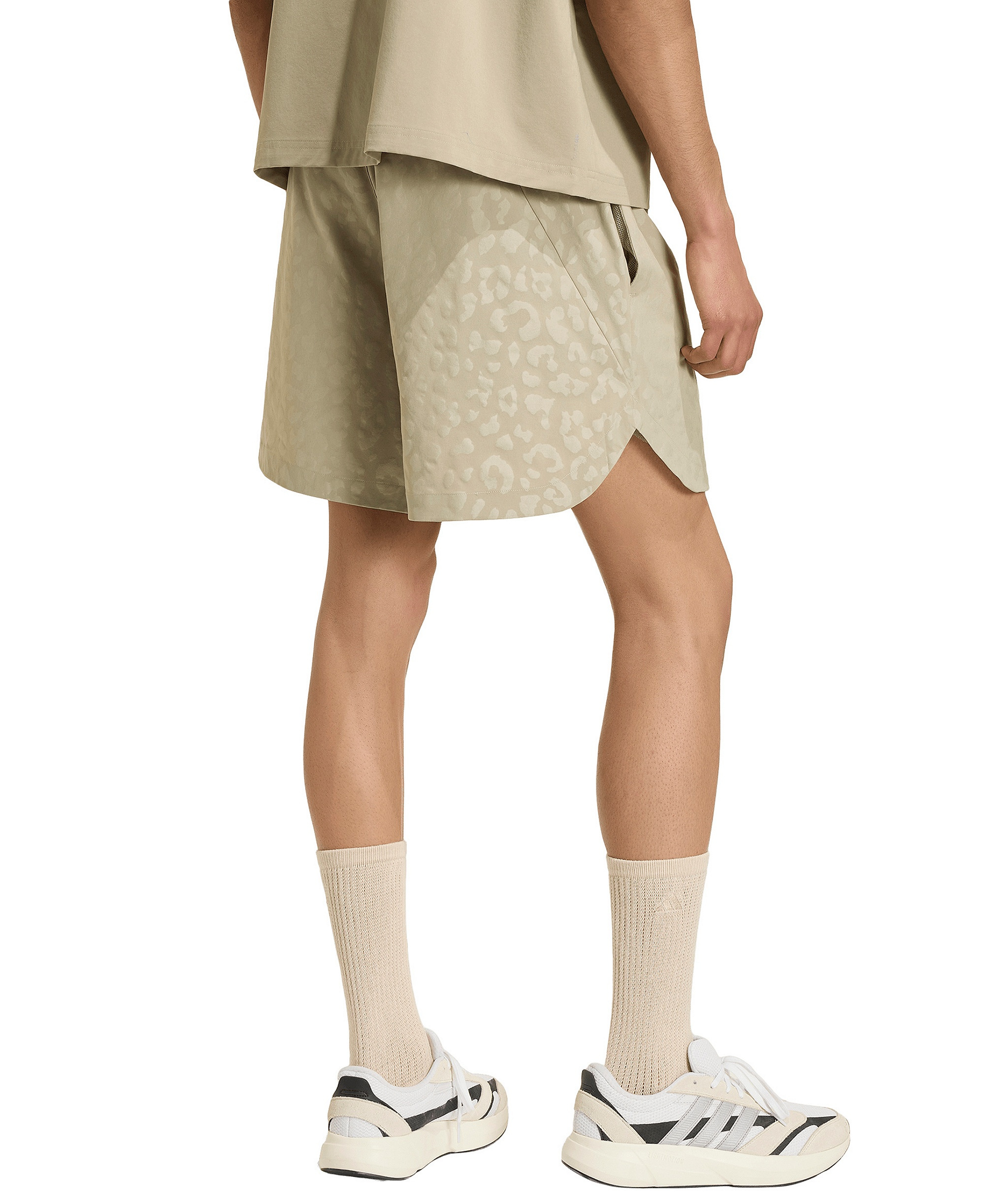 adidas Men's City Tech Leopard Regular-Fit Shorts - Wonder Cargo