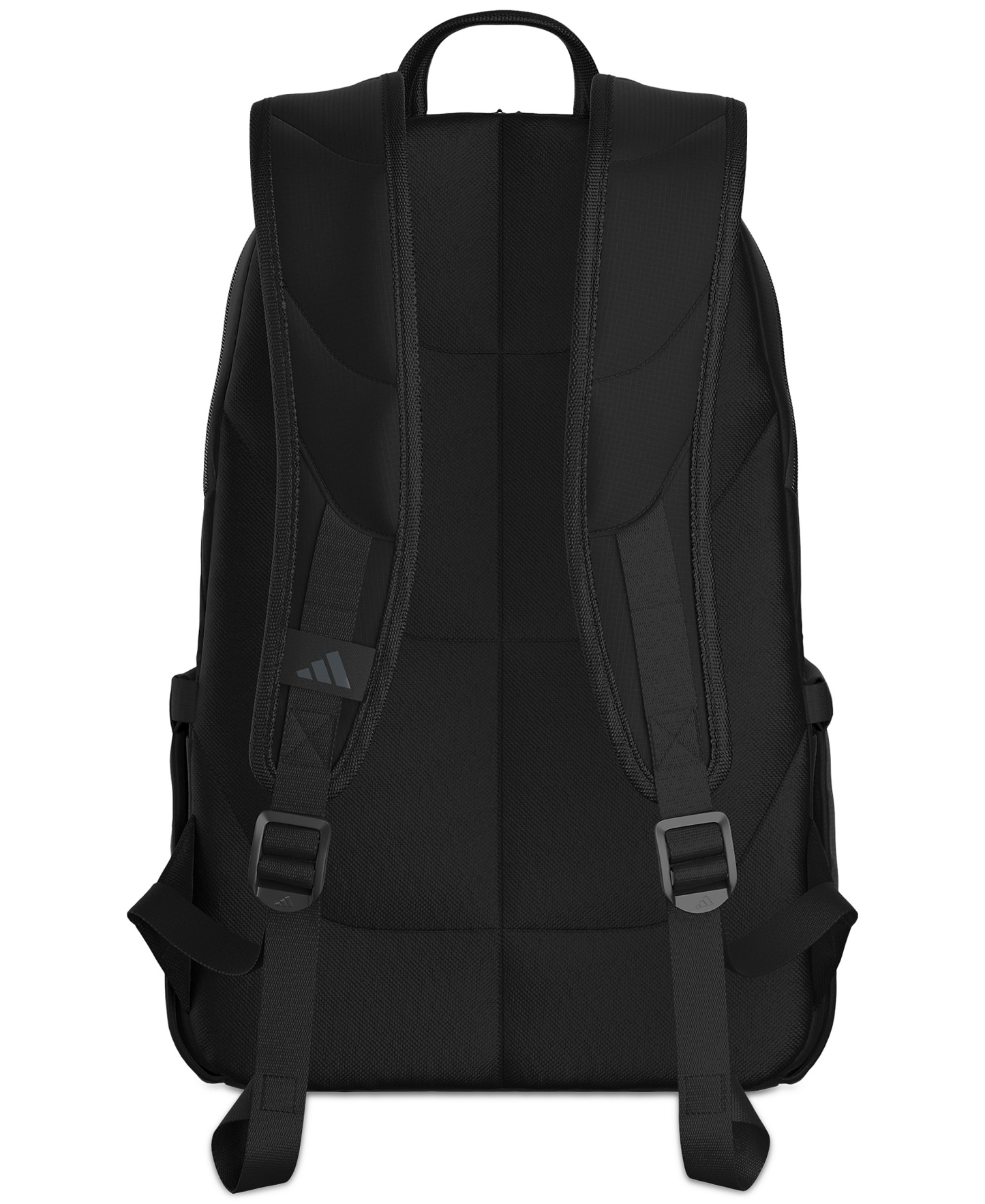 adidas Men's Multiple Zippered Pockets Backpack Messenger - Black