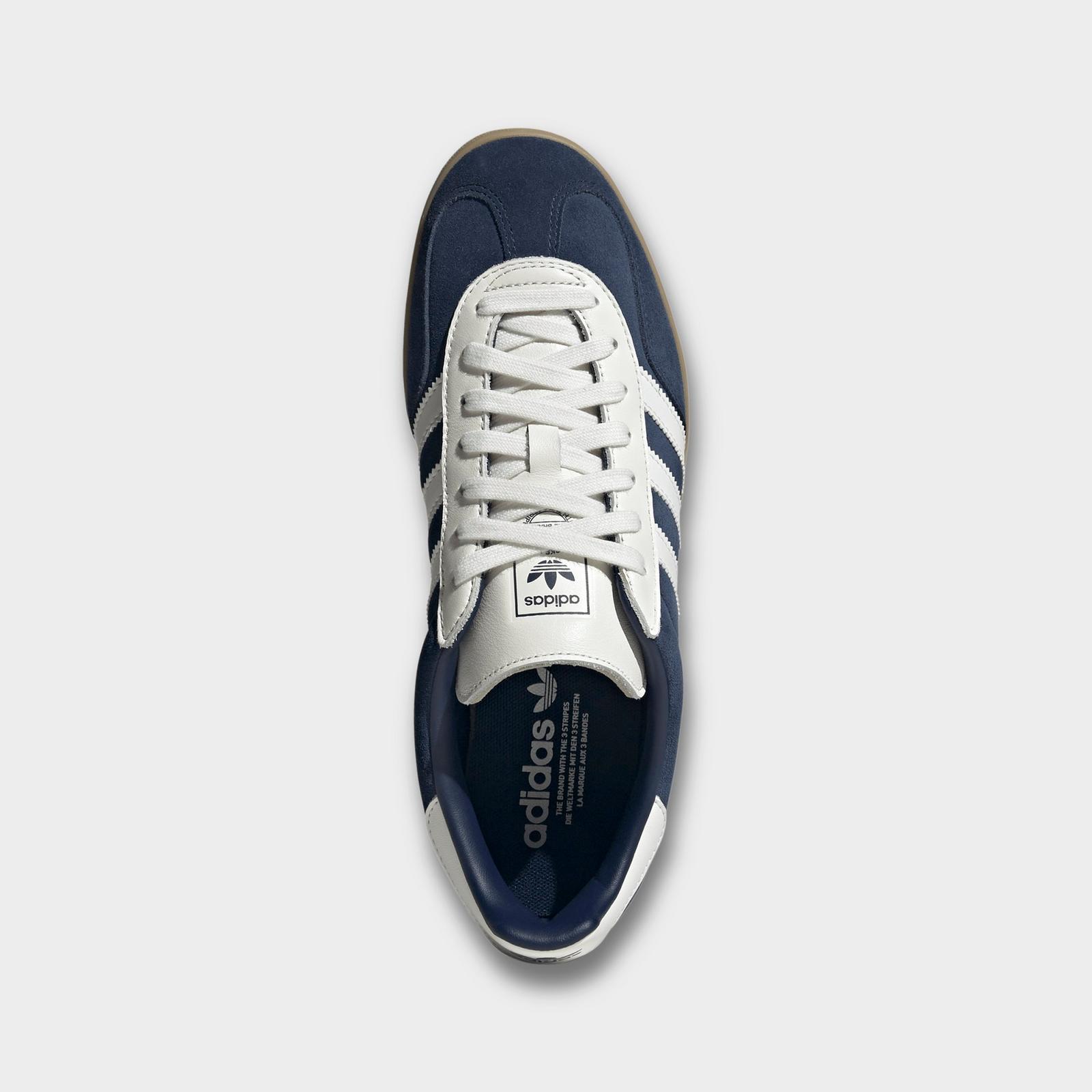 Men's adidas Originals Gazelle Indoor Casual Shoes - Night Indigo/White/Gum - view 5