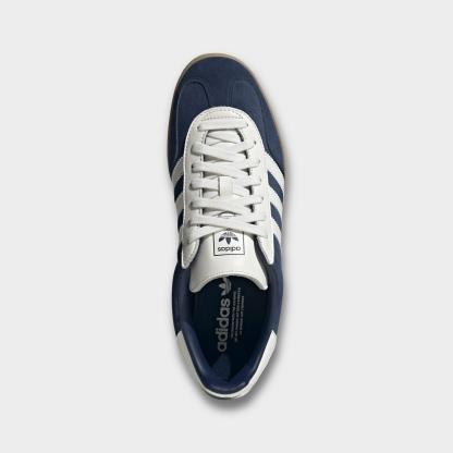 Men's adidas Originals Gazelle Indoor Casual Shoes - Night Indigo/White/Gum - view 5