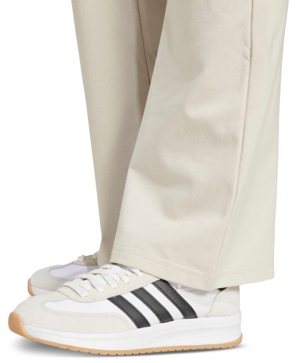 adidas Women's Essentials Small Logo Flared Leggings - Wonder Alumina/white