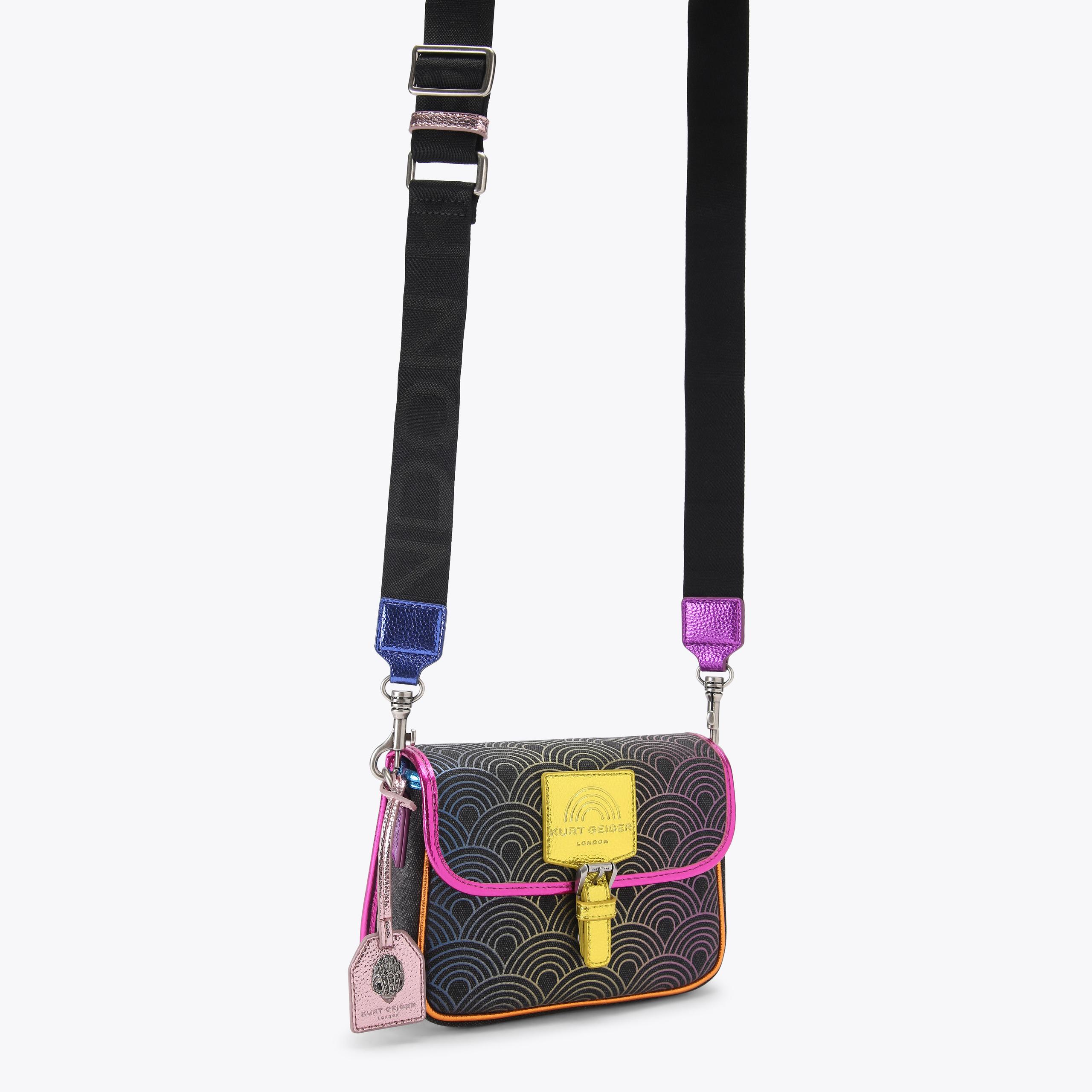 Kurt Geiger London Small Southbank Satchel Bag - Black - view 6