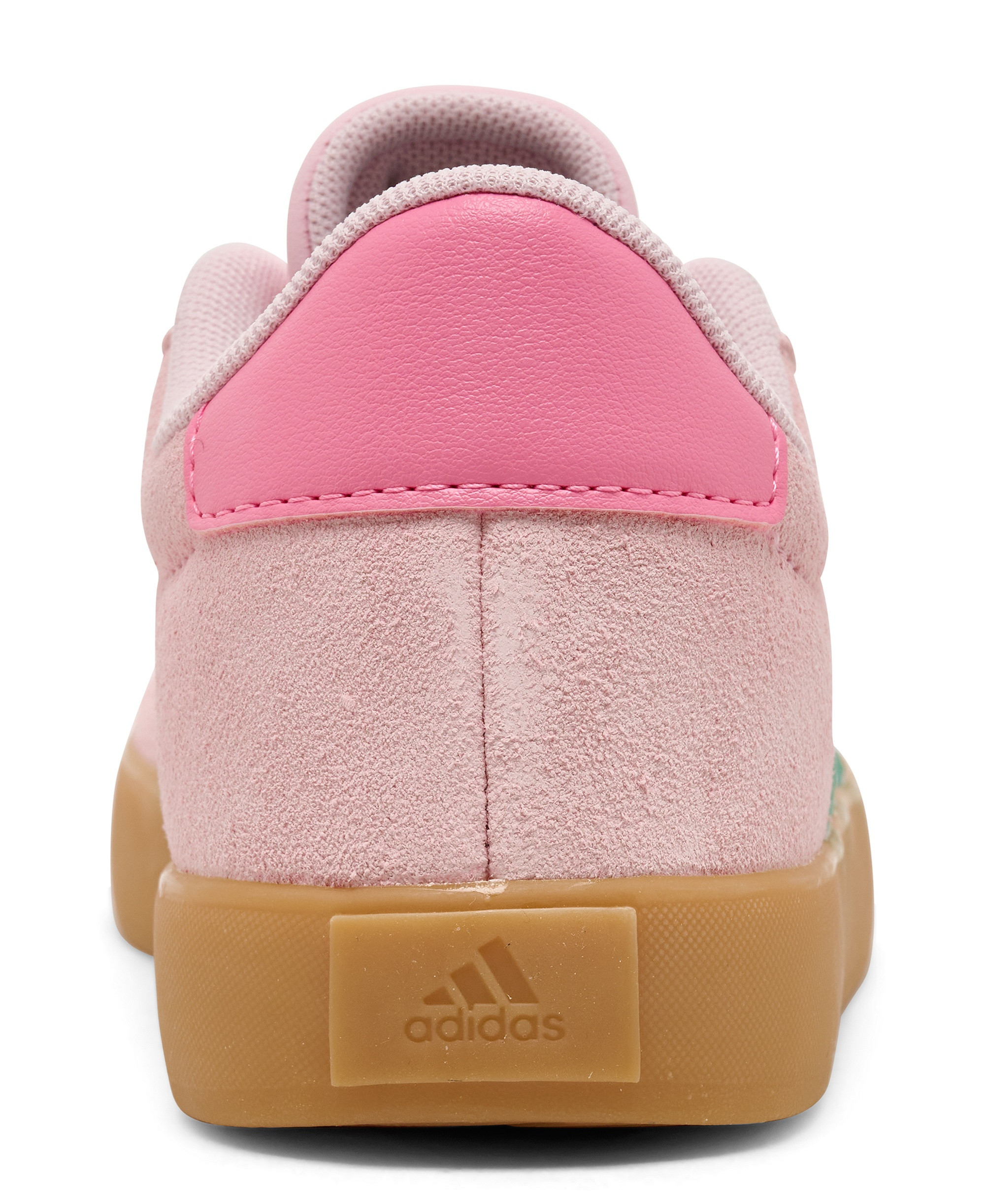 adidas Big Kids VL Court 3.0 Sneakers from Finish Line - Pink, Green, Gum