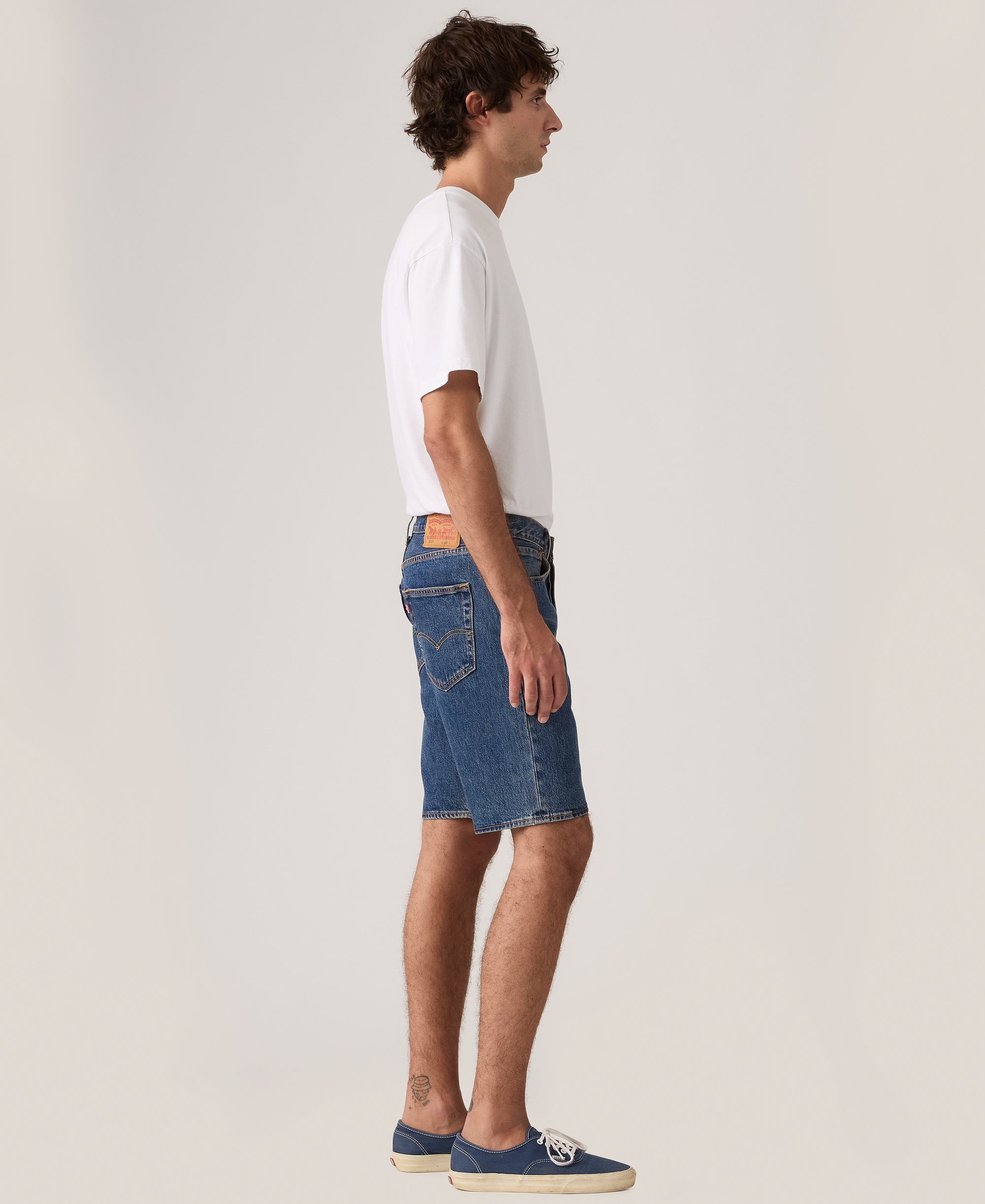 Levi's Men's 501™ Original Hemmed Stretch 9" Jean Shorts - Indigo Nation