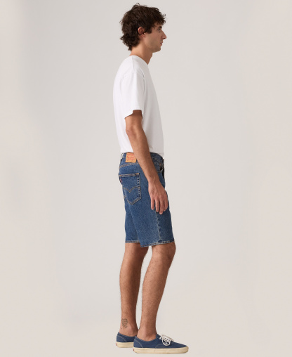 Levi's Men's 501™ Original Hemmed Stretch 9" Jean Shorts - Indigo Nation