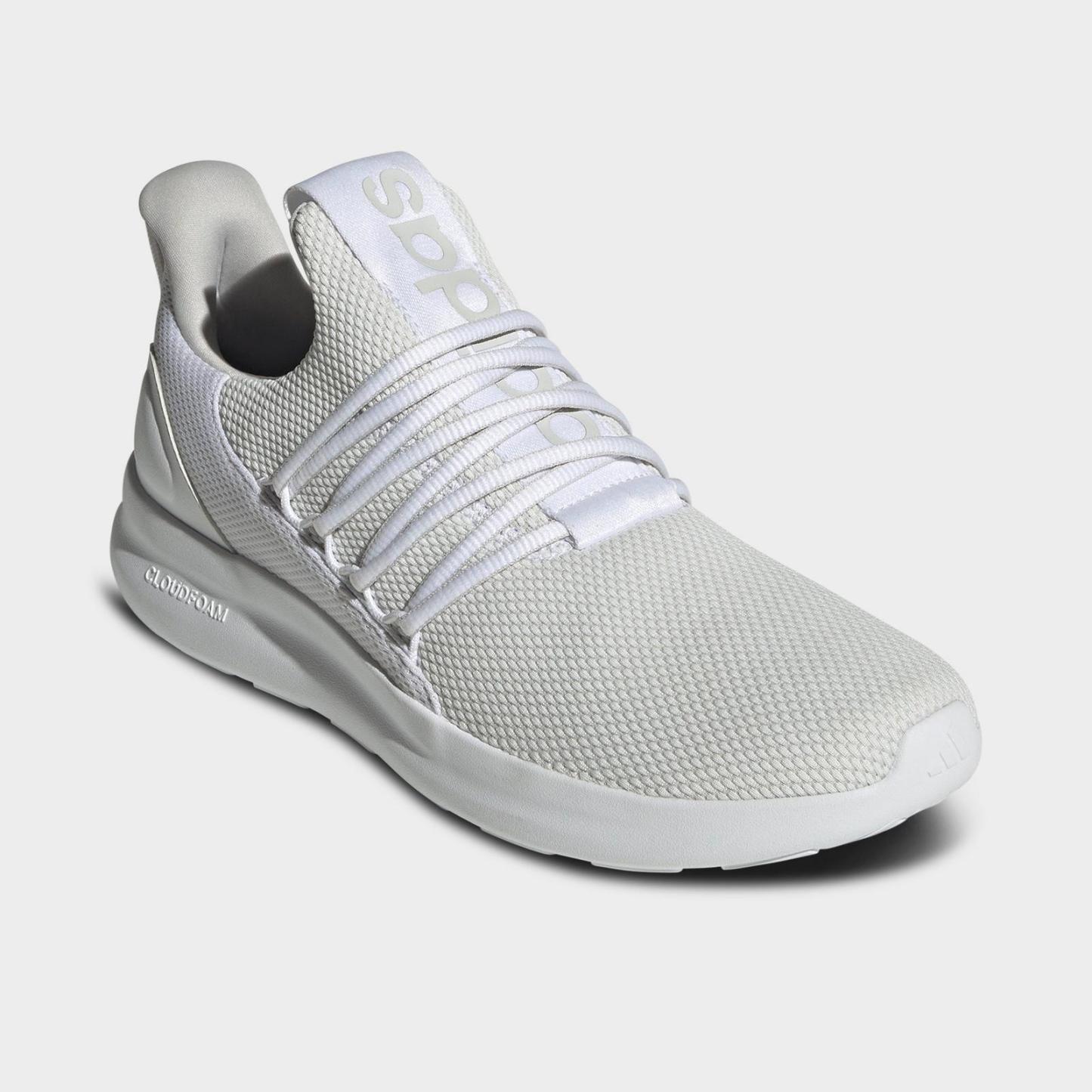 Men's adidas Lite Racer Adapt 7.0 Casual Shoes - White/Grey/White - view 2