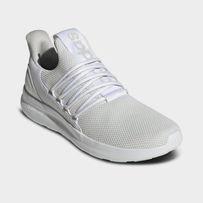 Men's adidas Lite Racer Adapt 7.0 Casual Shoes - White/Grey/White - view 2