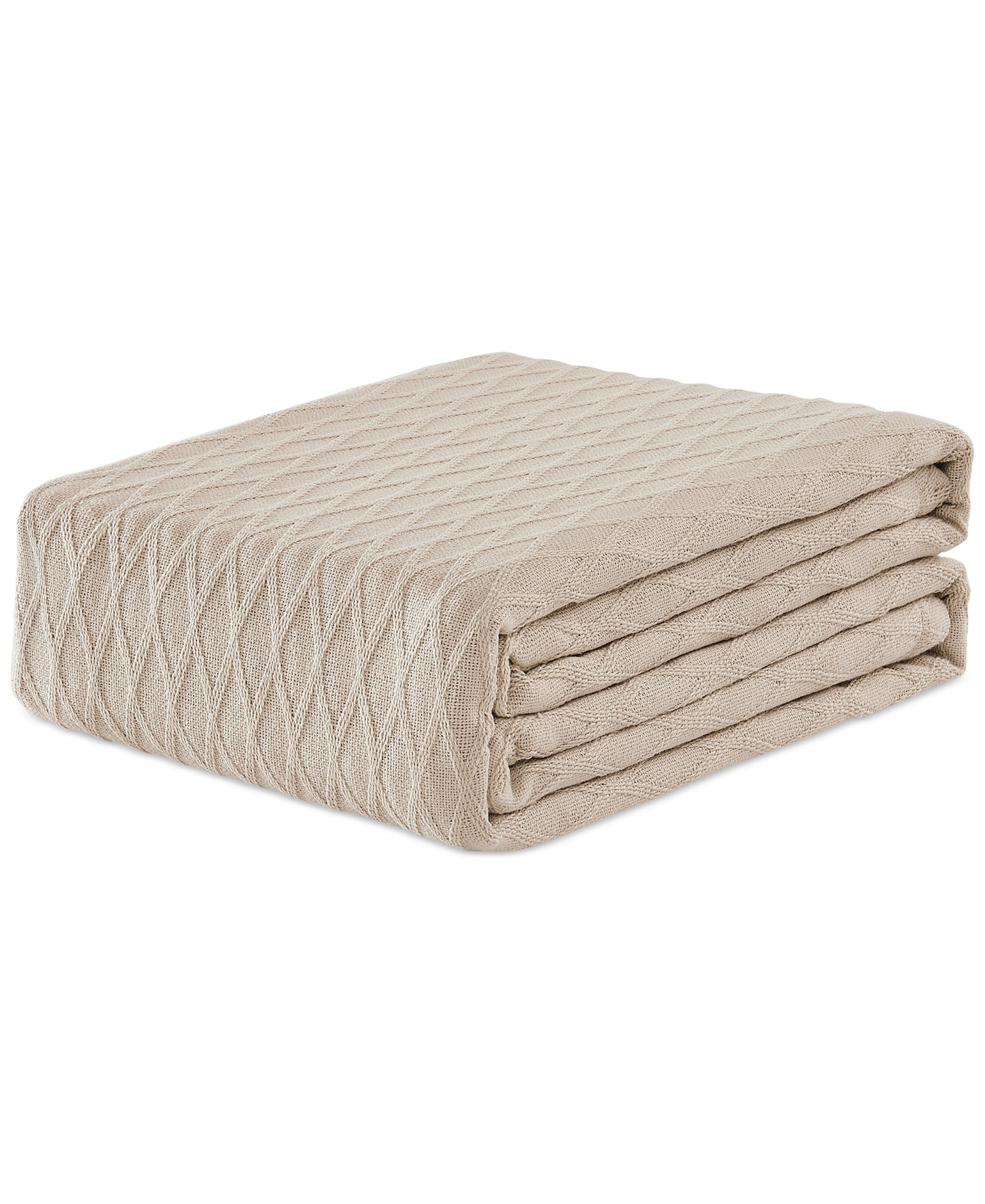 Lauren Ralph Lauren Classic Cotton Blanket, Twin - Taupe