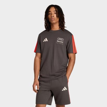 Men's adidas Audi Revolut F1 Team DNA T-Shirt - Utility Black - view 1