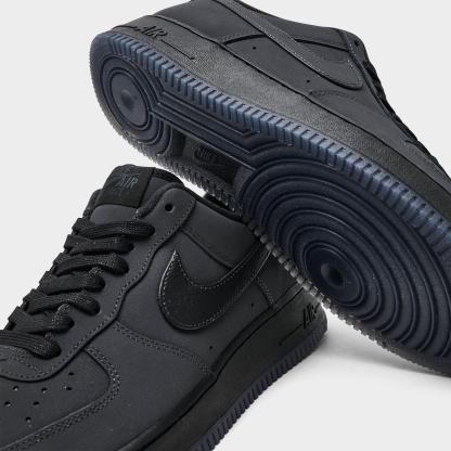 Men's Nithtke Air Force 1 '07 LV8 Casual Shoes - Part 3 - Black/Anthracite - Detail shot