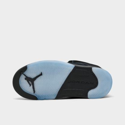 Kids' Toddler Air Jordan Retro 5 Basketball Shoes - Black/University Blue/White - view 6