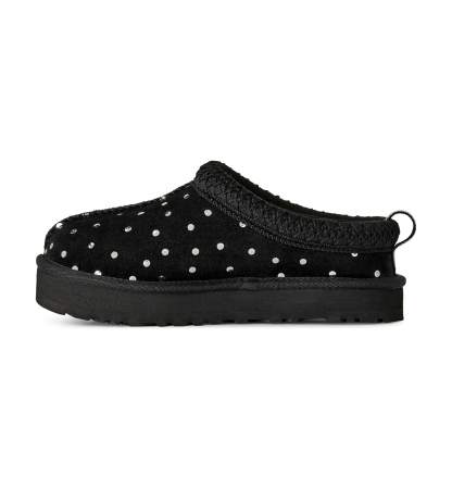 UGG® Kids Tazz Shiny Dots Slip-On Slippers - Black