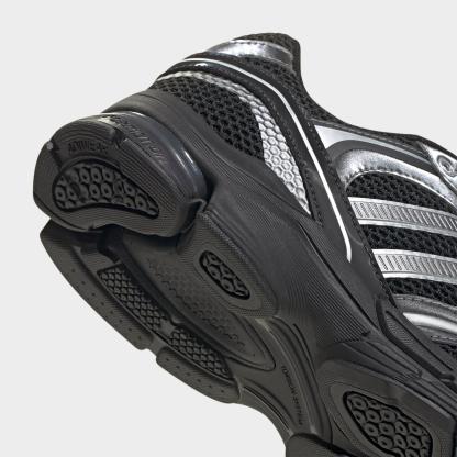 Men's adidas Spiritain 2000 Casual Shoes - Part 1 - Core Black/Iron Metallic/Matte Silver - Detail shot