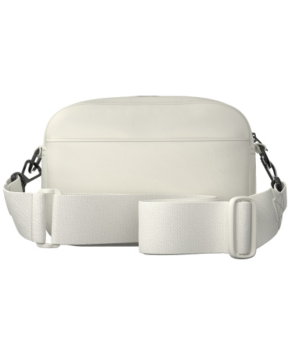adidas Women's Luxe Crossbody Bag - Off White/silver Metallic