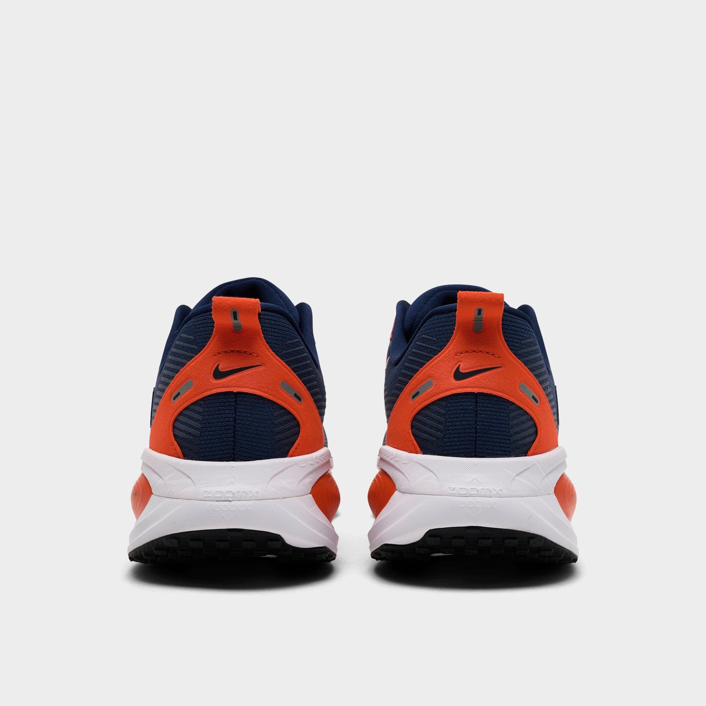 Men's Nithtke Vomero 18 Purdue Boilermakers Running Shoes - Part 2 - College Navy/White/Team Orange - Back view