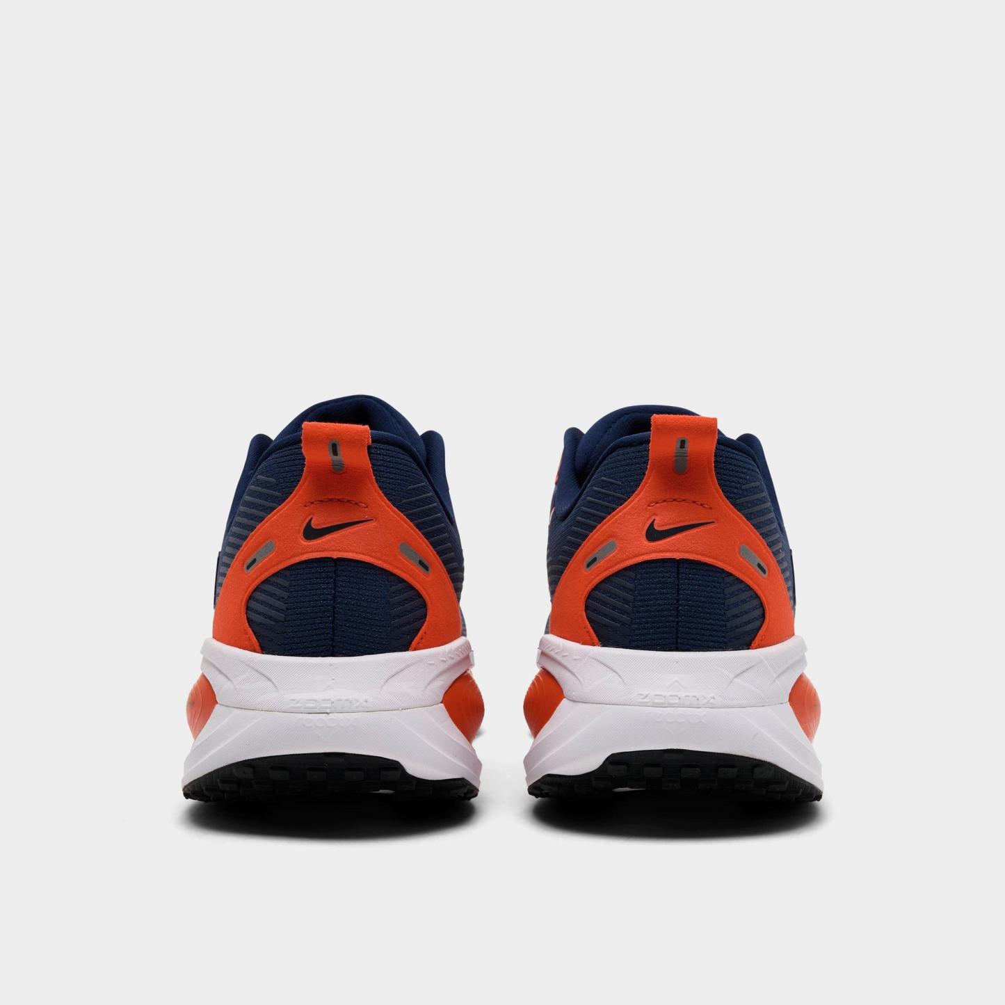 Men's Nithtke Vomero 18 Purdue Boilermakers Running Shoes - Part 2 - College Navy/White/Team Orange - Back view