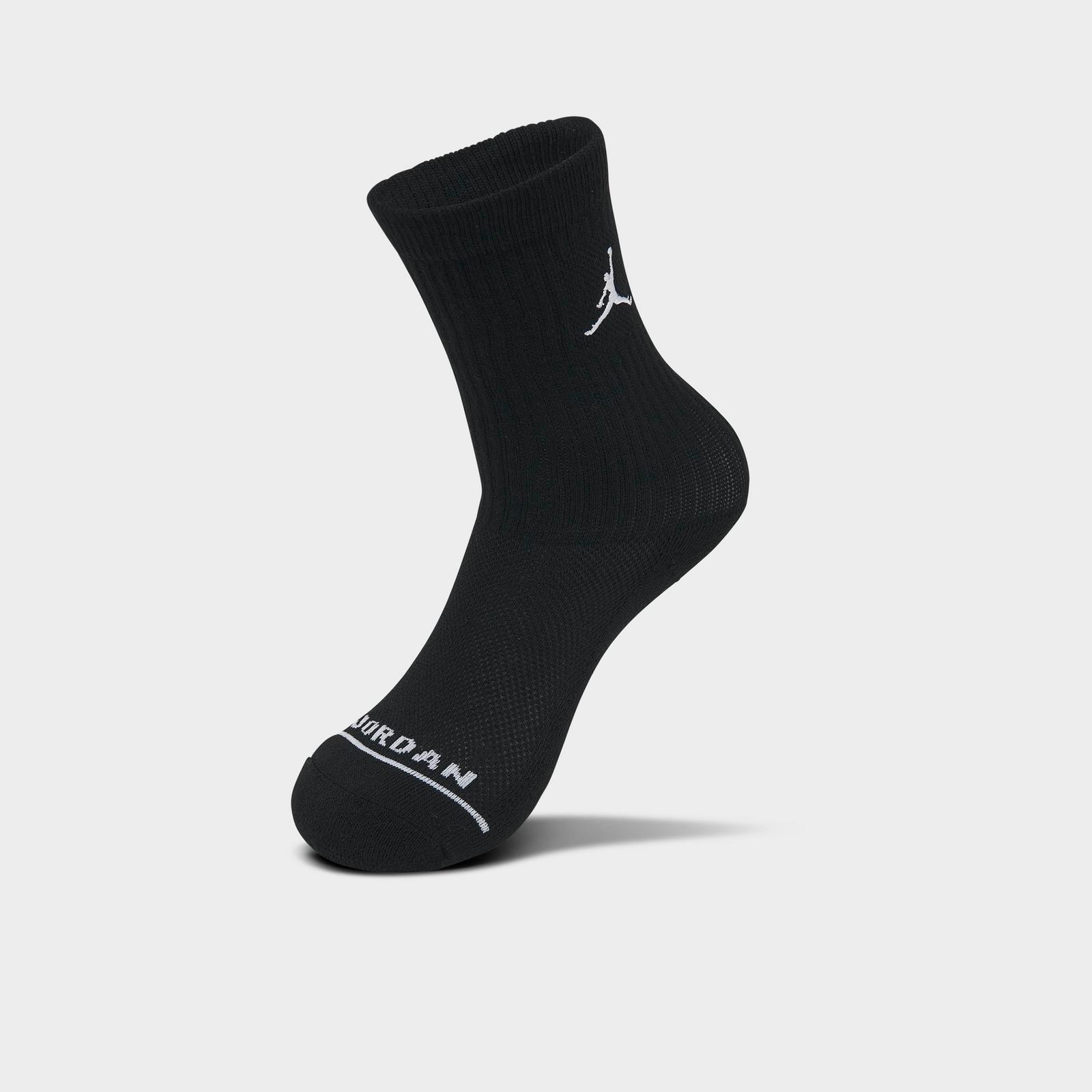 Big Kids' Jordan Legend Crew Socks (6-Pack) - Multi-Color - view 5