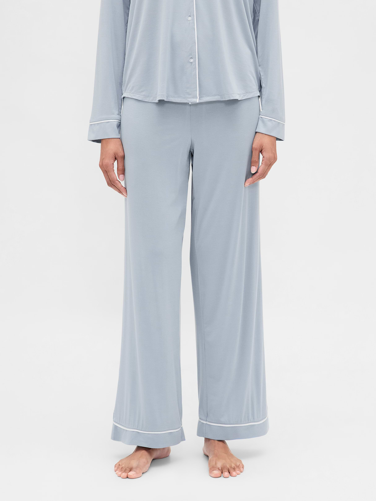 SoftMade Modal PJ Pants - New england blue sky