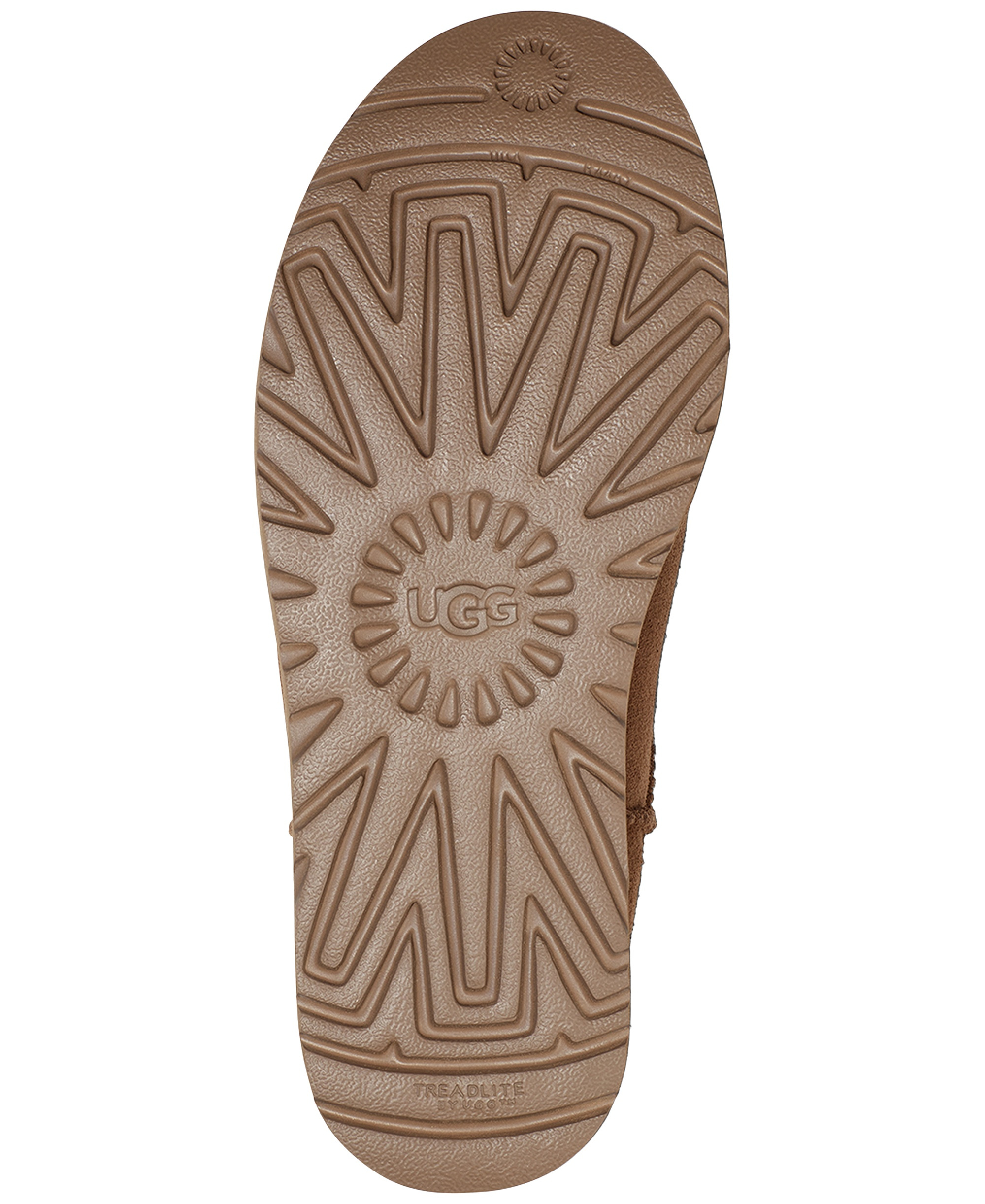UGG® Women's Classic Ultra Mini Platform Booties - Chestnut