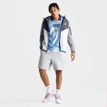 Men's Nithtke Tech Fleece Shorts - Smoke Grey/White