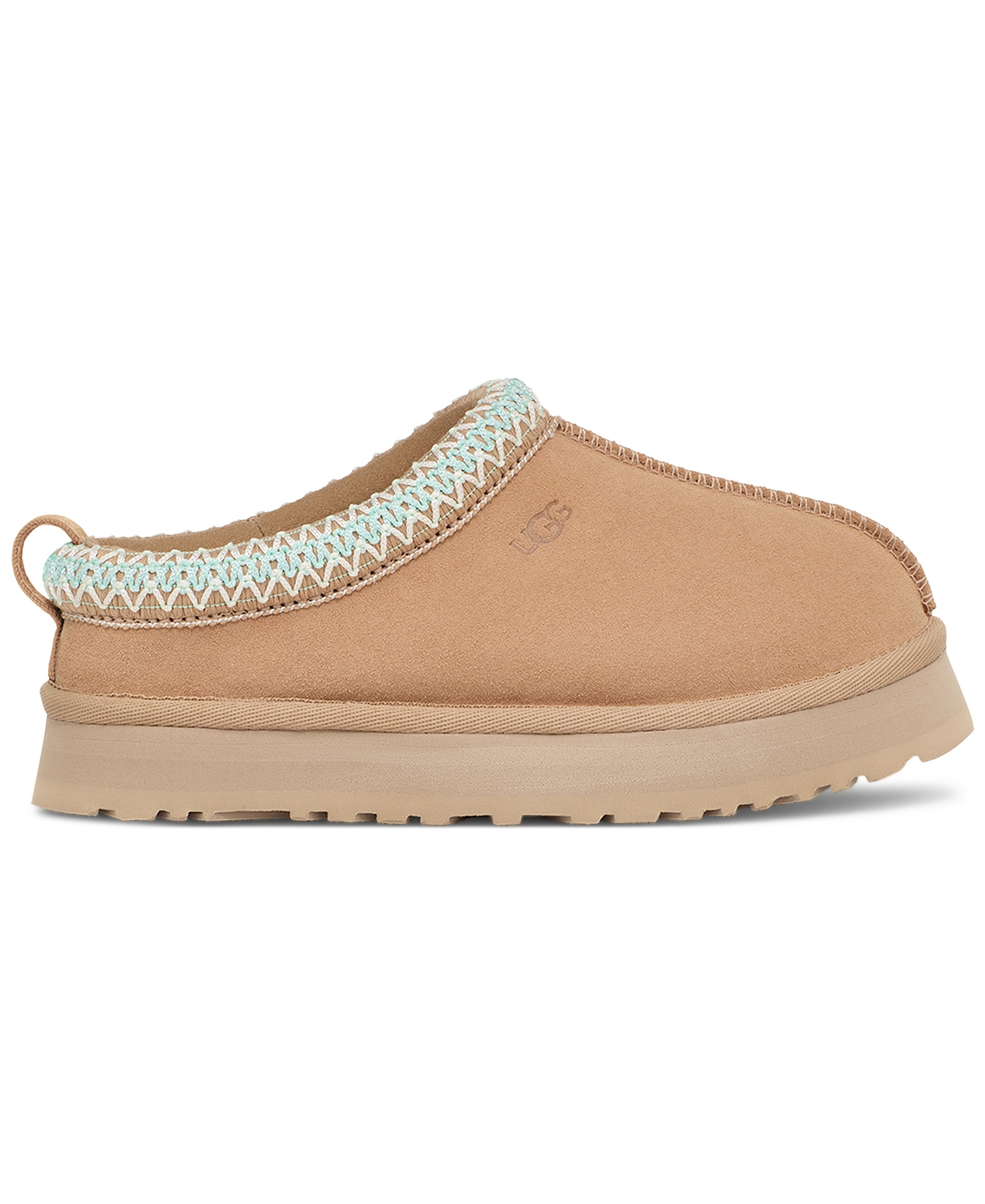 UGG® Kids Tazz Slip-On Clog Slippers - Sand