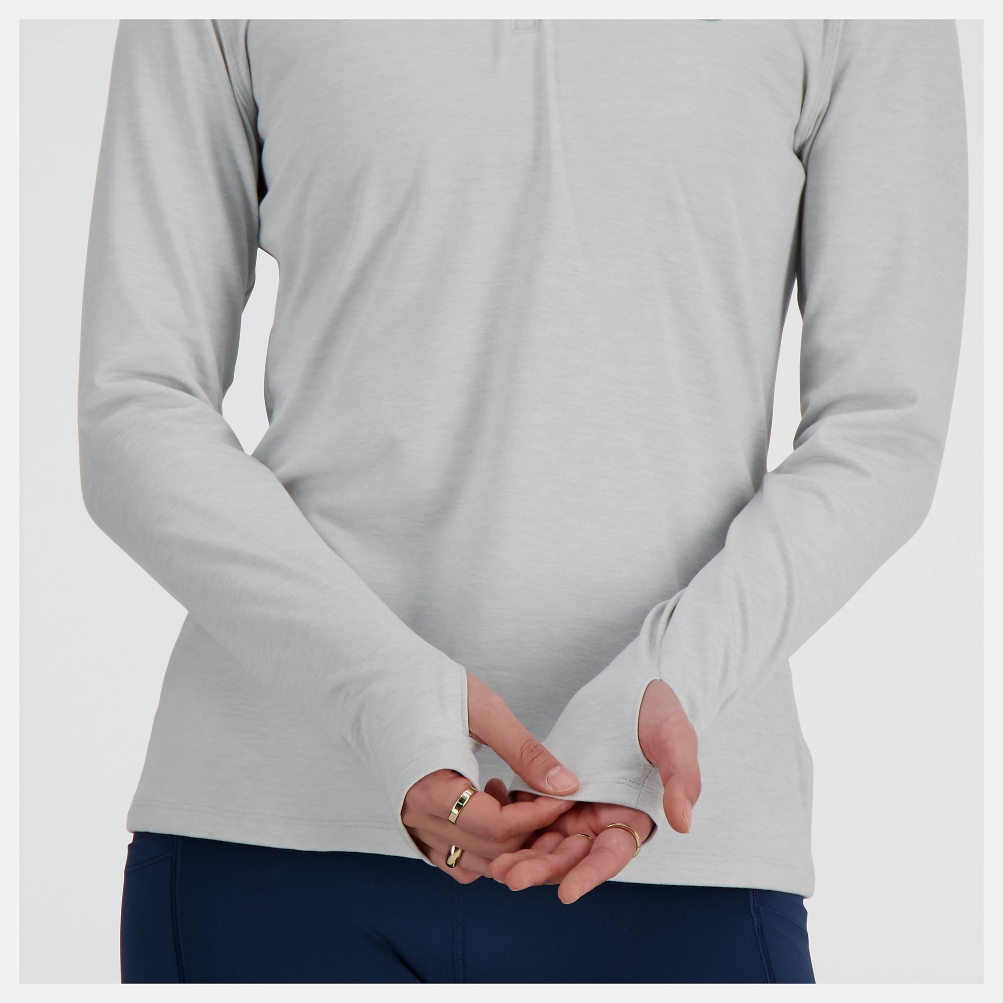 New Balance Sport Essentials Space Dye Quarter Zip, WT41150AHH