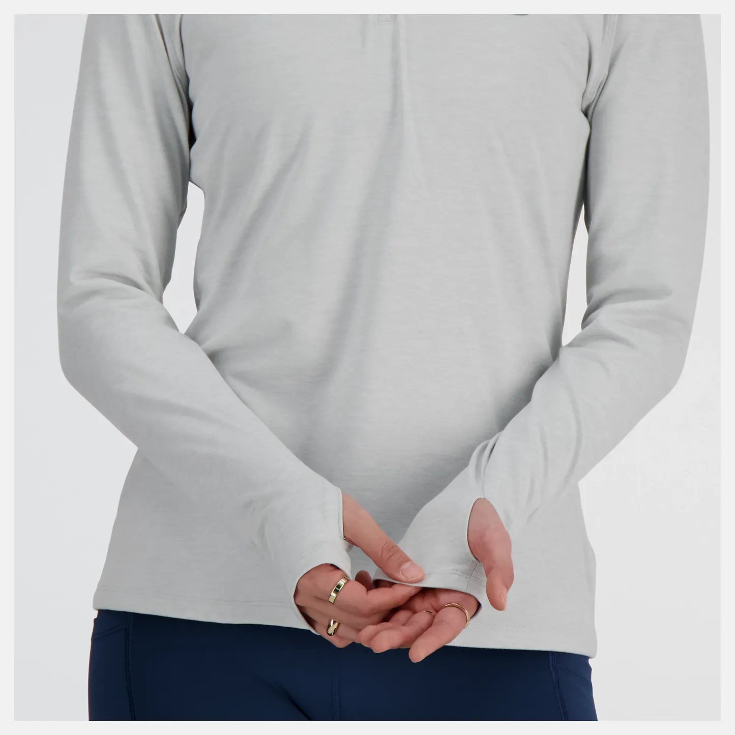 New Balance Sport Essentials Space Dye Quarter Zip, WT41150AHH