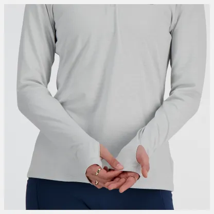 New Balance Sport Essentials Space Dye Quarter Zip, WT41150AHH