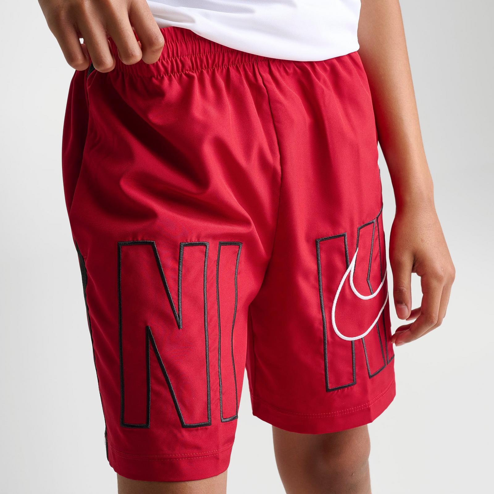 Big Kids' Nike Multi Dri-FIT Training Shorts - Gym Red/Black/White