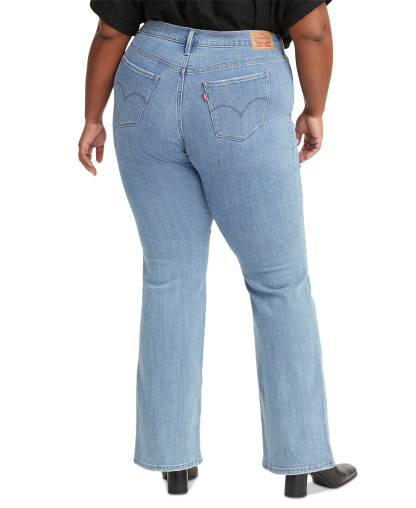 Levi's 315 Shaping Mid Rise Lightweight Bootcut Jeans - Lapis Topic