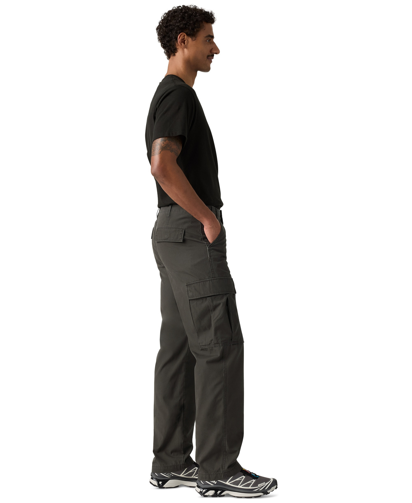 Levi's Men's XX Chino Straight Cargo Pants - Steelhead