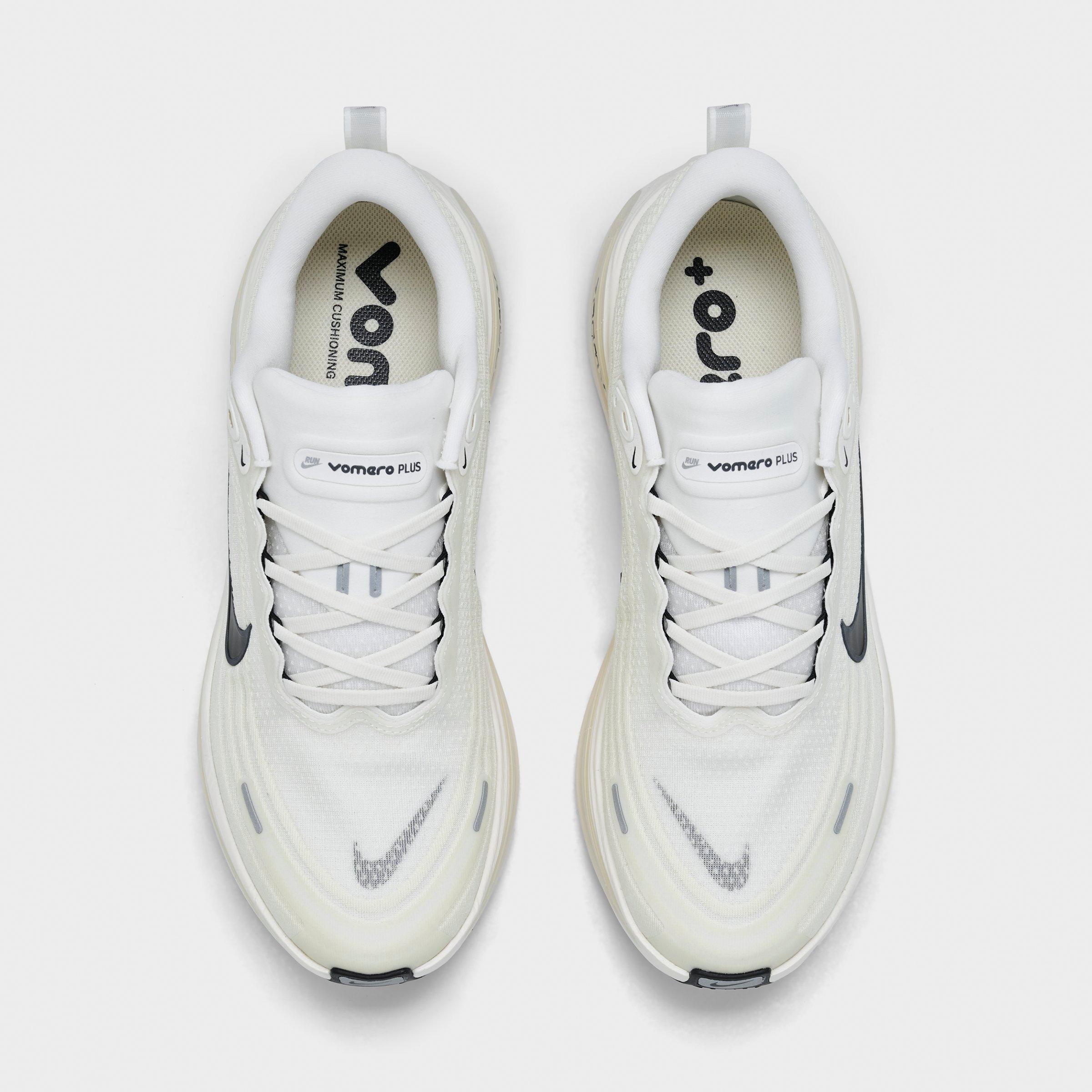Men's Nithtke Vomero Plus Running Shoes - Part 1 - Sail/Black/Coconut Milk - Top view