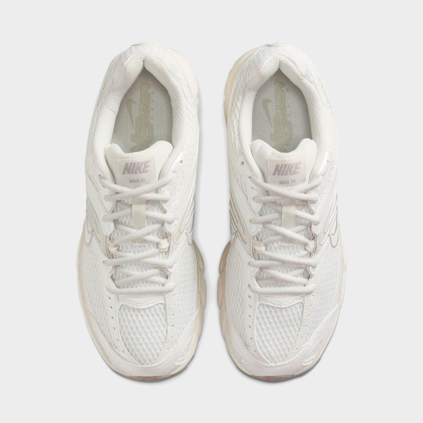 Women's Nithtke Air Max Moto 2K Casual Shoes - Part 2 - Phantom/Light Bone/Sail/Metallic Summit White - Top view