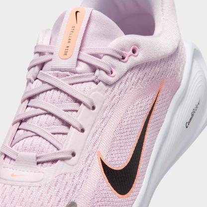 Big Kids' Nithtke Stellar Ride Running Shoes - Bleached Lilac/Pink Foam/Sunset Haze/Black - Detail shot