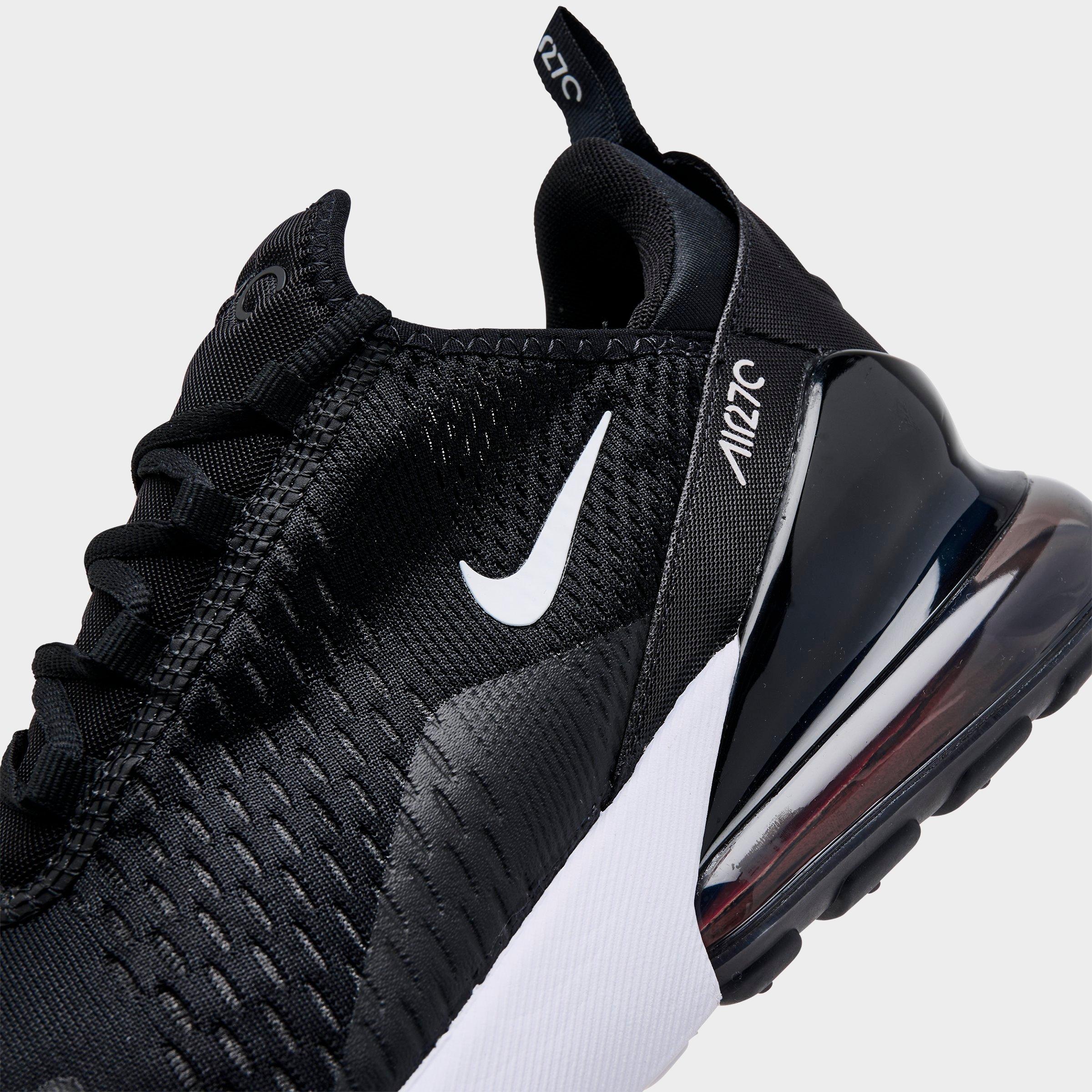 Men's Nithtke Air Max 270 Casual Shoes - Part 2 - Black/White/Solar Red/Anthracite - Detail shot