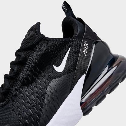 Men's Nithtke Air Max 270 Casual Shoes - Part 2 - Black/White/Solar Red/Anthracite - Detail shot