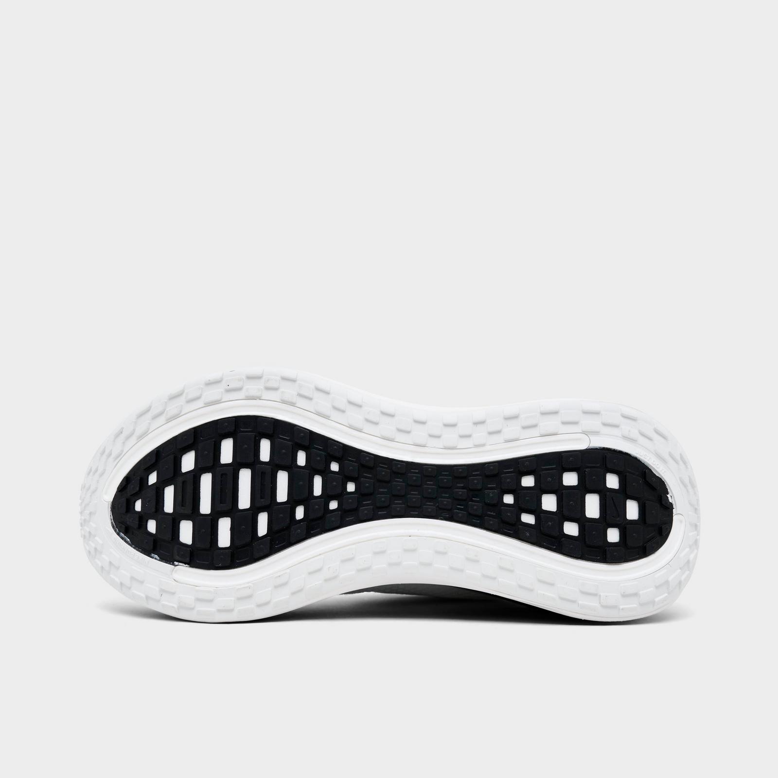 Men's Nike Vomero Plus Running Shoes - White/Black/Cool Grey/Metallic Silver