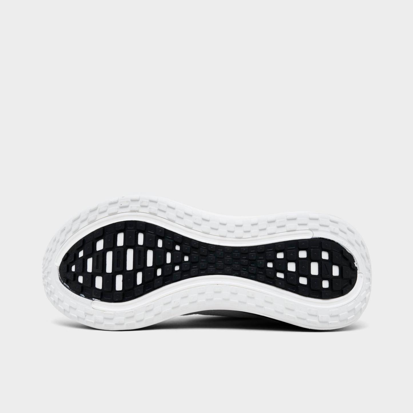 Men's Nike Vomero Plus Running Shoes - White/Black/Cool Grey/Metallic Silver