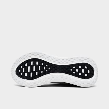 Men's Nike Vomero Plus Running Shoes - White/Black/Cool Grey/Metallic Silver